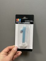 Candeline rosa e celesti - immagine 2