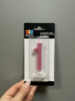 Candeline rosa e celesti