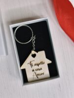 Portachiavi "Ti Aspetto a Casa"