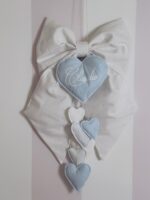 Fiocco Nascita Cuoricini - immagine 2