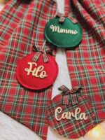 Fiocco Natale Tartan - immagine 2