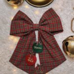 Fiocco Natale Tartan