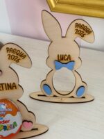 Coniglietto Pasqua Ovetto Kinder - immagine 2